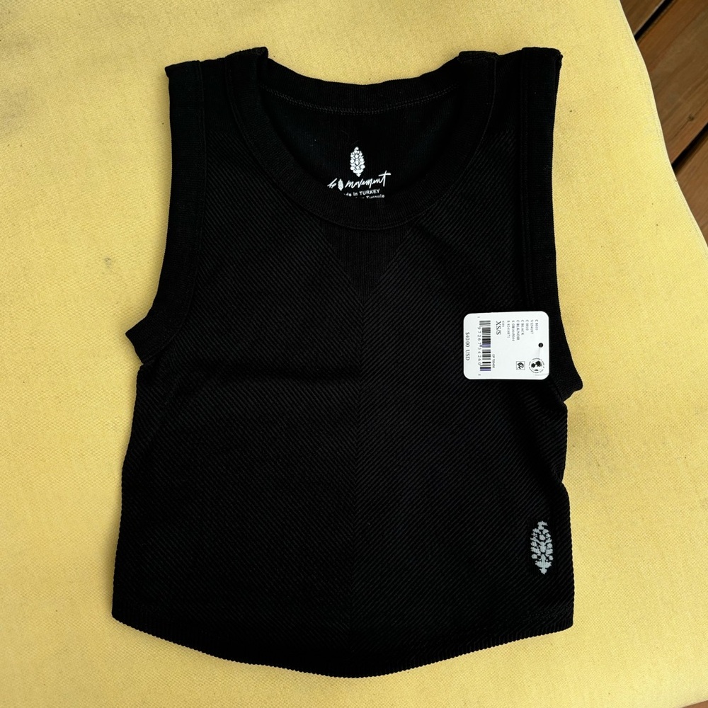 FP Movement Black Athletic Top